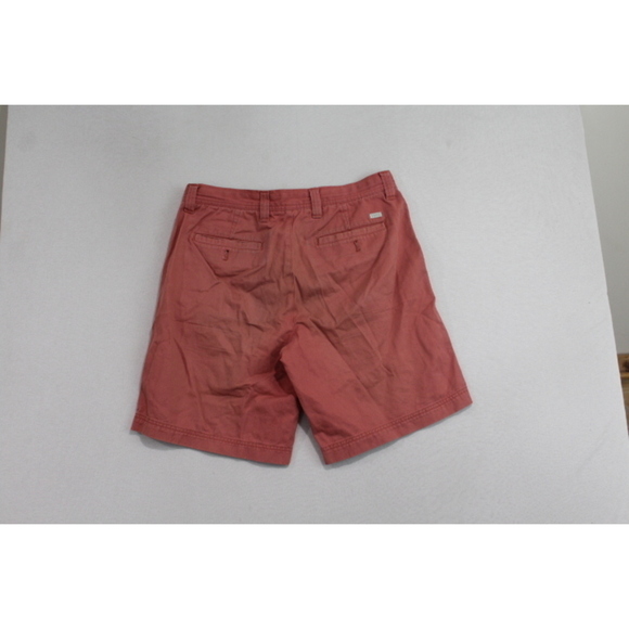 Izod Saltwater Men Pink Shorts Summer Beach Size 32 - Picture 3 of 9